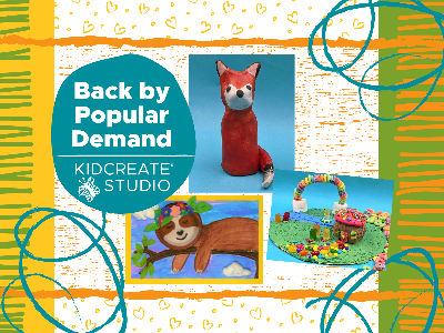 Kidcreate Studio - Fayetteville. Back by Popular Demand! Weekly Class (4-9 Years)