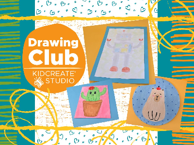 Week 10-  Drawing Club Summer Camp (4-12 Years)