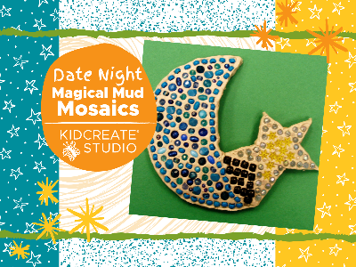 Kidcreate Studio - Fairfax Station. Date Night - Magical Mud Mosaics (4-10 Years)