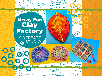 Homeschoolers- Clay Factory Weekly Class (4-10 Years)
